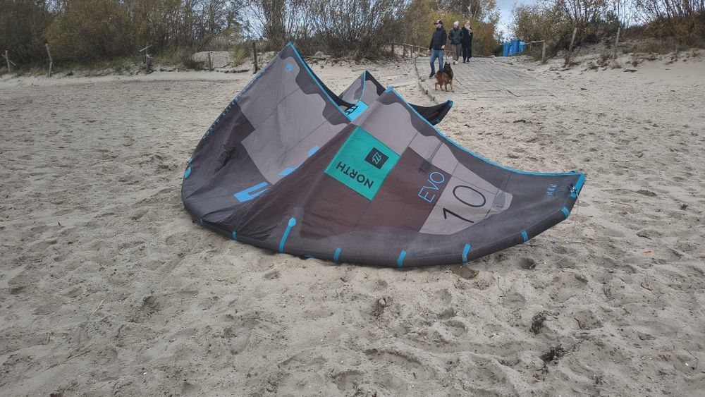 Latawiec Kitesurfing north Evo 10 m - używany