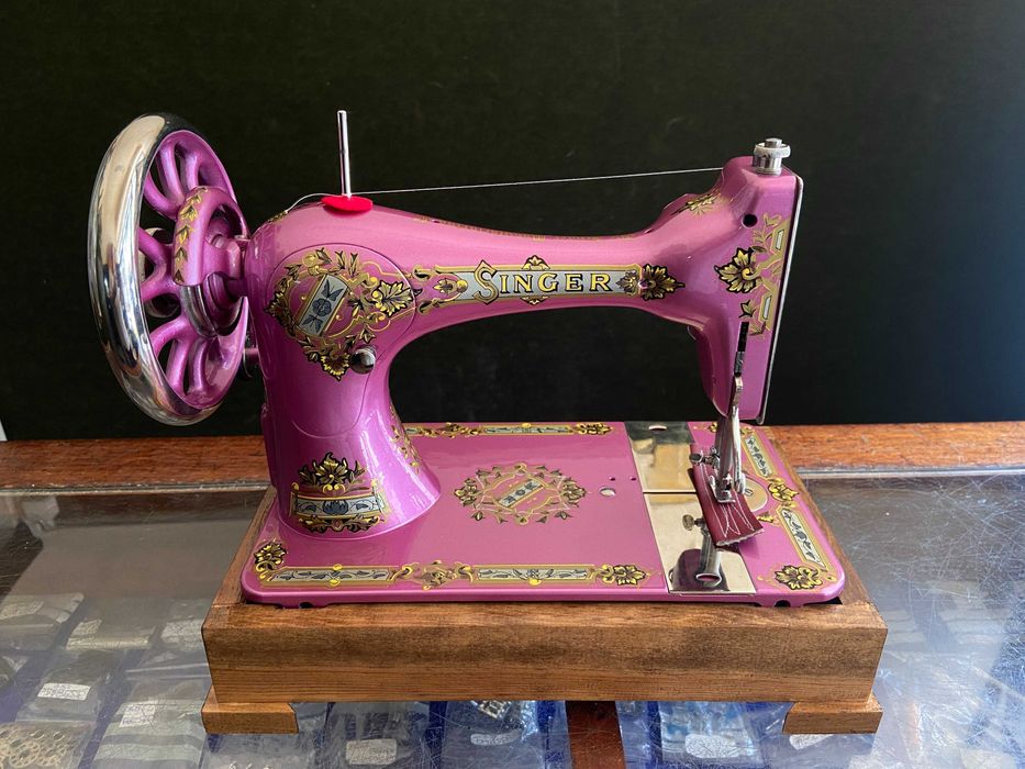 Máquina costura Singer restaurada