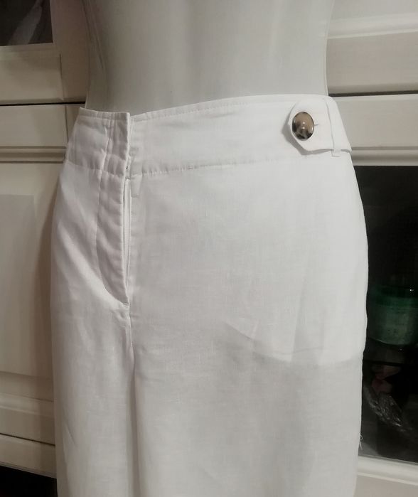 Брючки льняные 46-48р