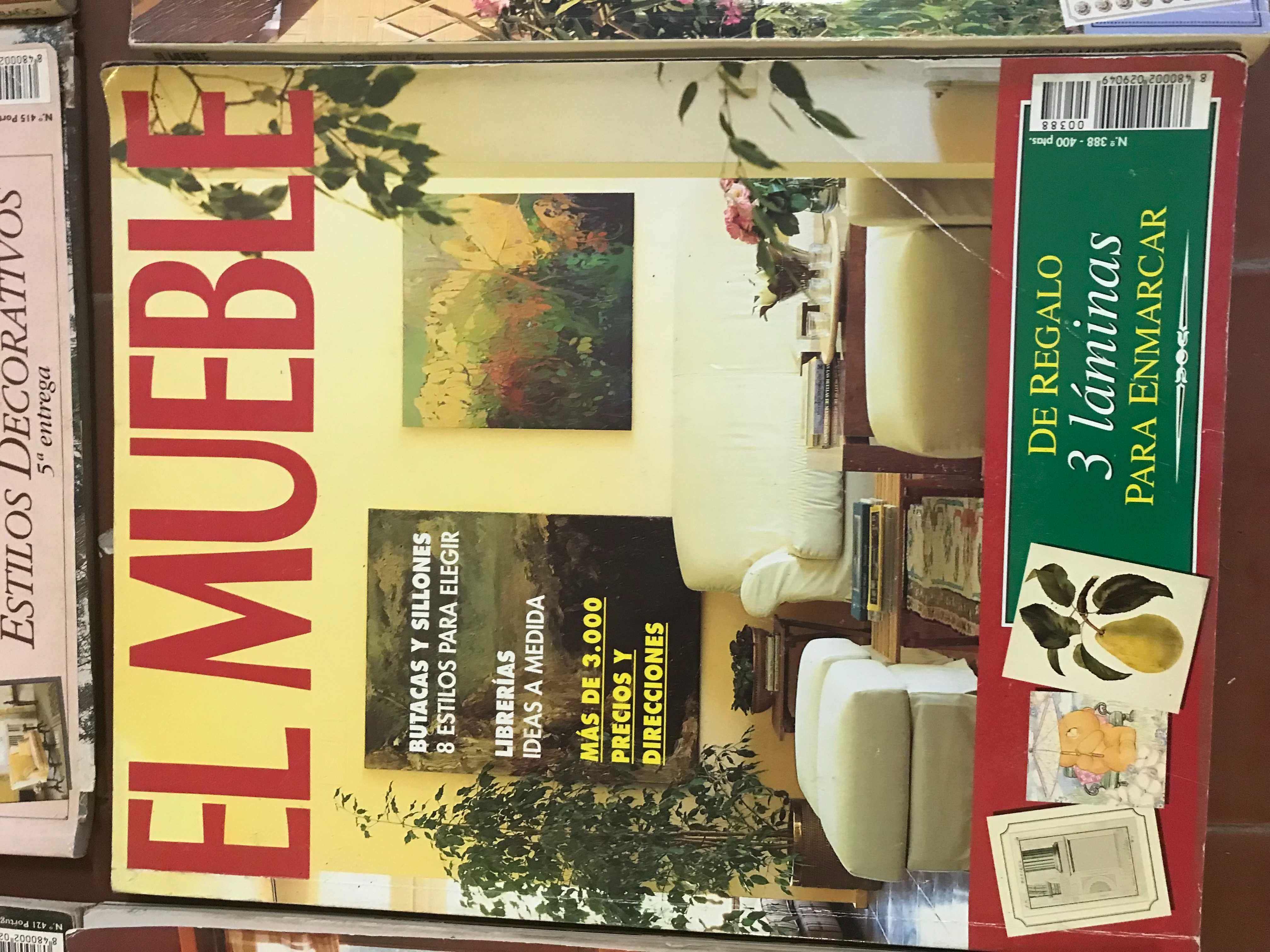 Revistas El  Mueble antigas