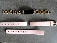 Sprzedam Fitbit Luxe – wersja premium ze złotą metalową bransoletą