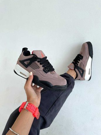 Кроссовки Nike Air Jordan 4 Retro Taupe Haze | Мужские Женские k