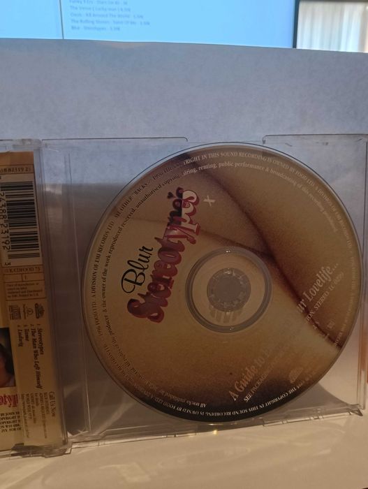 Cd single Blur - "Sterotypes"