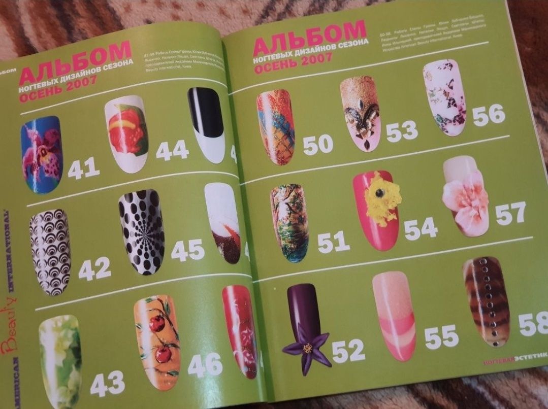 Журнал Hand & Nails Ногтевой Сервис Маникюр Ногтевая Эстетика Nailure