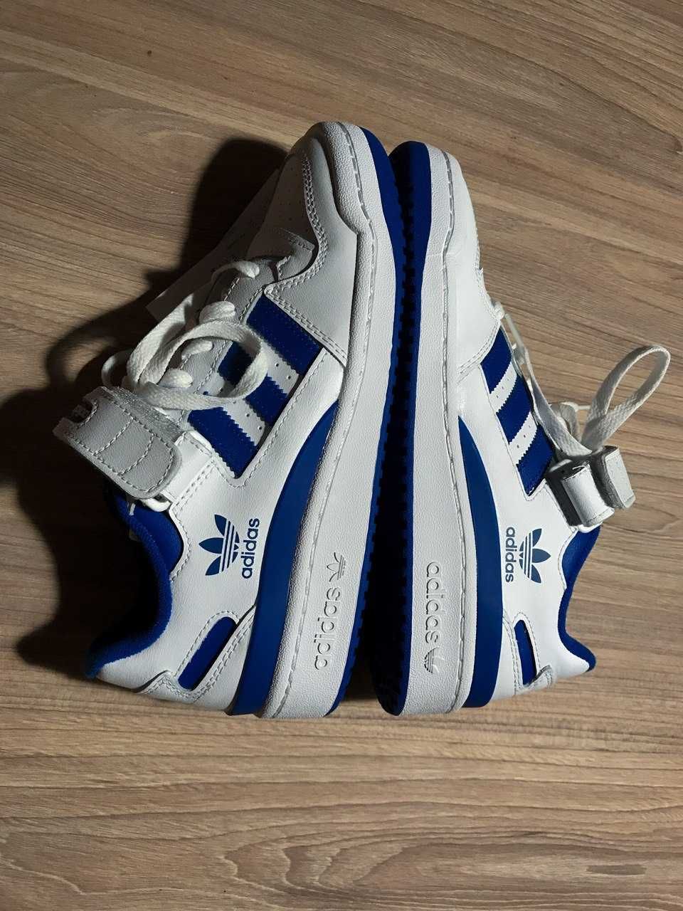 Чоловічі Кросівки Adidas Forum Low 'White Royal Blue 40 (25см.)