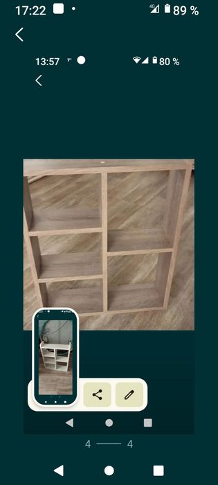 Поличкі універсальні можно в вану можно під книжкі можно в гараж бу.