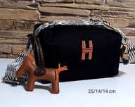 Torebka Hermes 25/14/14 Czarna nowa