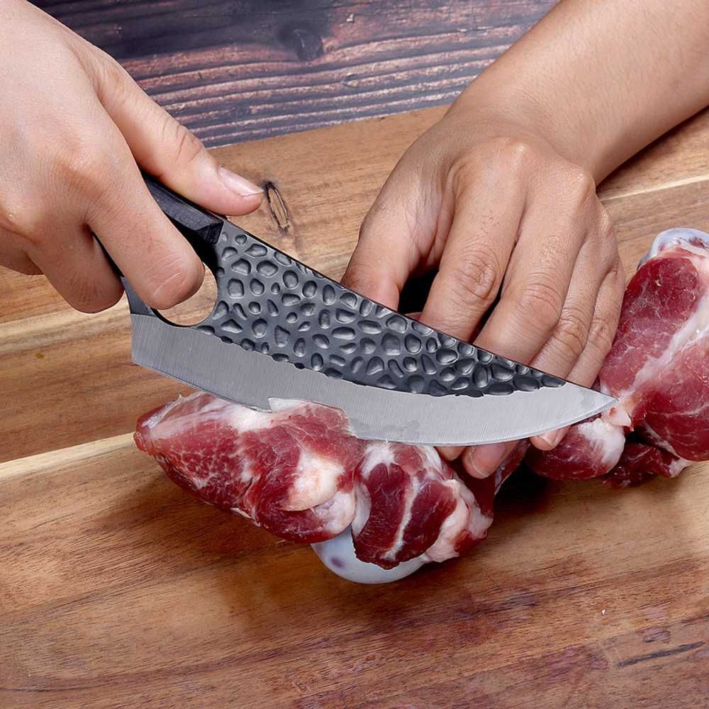 TASAK nóż Toporek TOPÓR myśliwski FULL Tang KUTY + etui T1