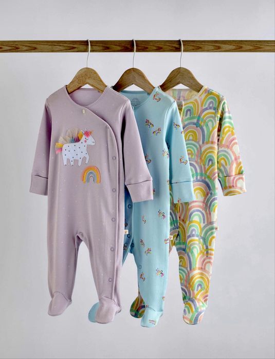 Набір чоловічків фірми Next, р.62 (0-3 міс.)