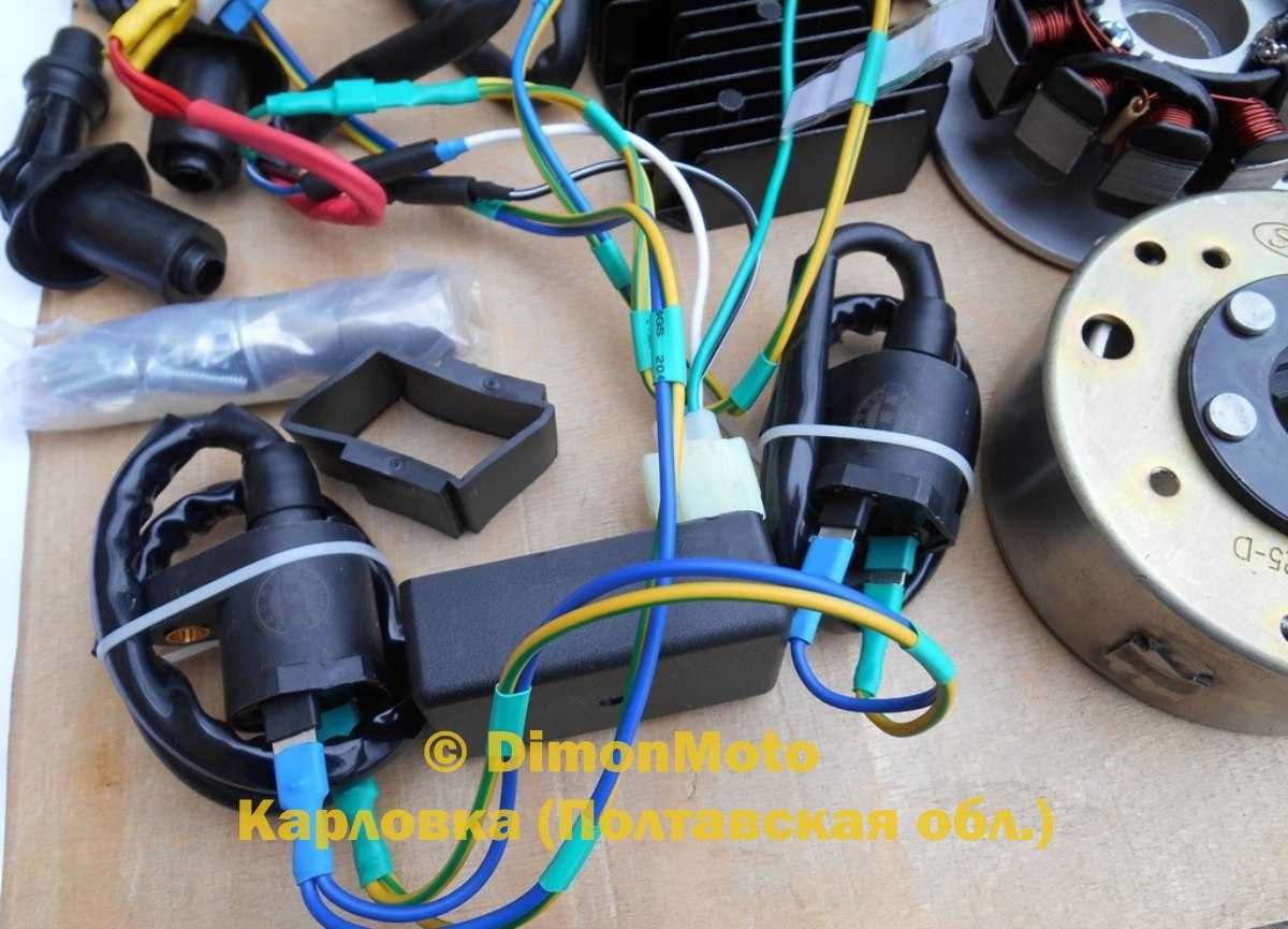 Комплект CDI ЗАЖИГАНИЕ ЯВА/JAWA 350, Старушка, CZ/ЧЕЗЕТ, 12V, 200W