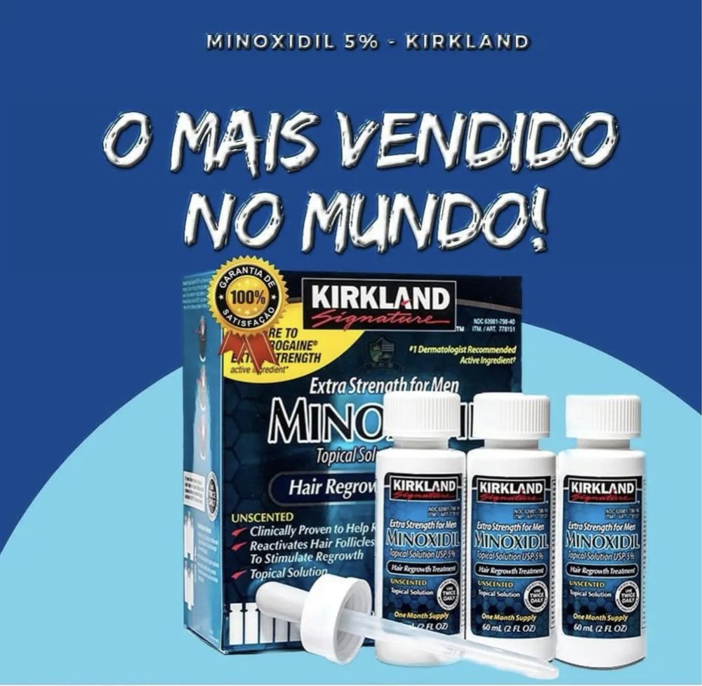 Minoxidil kirkland 100 % Original