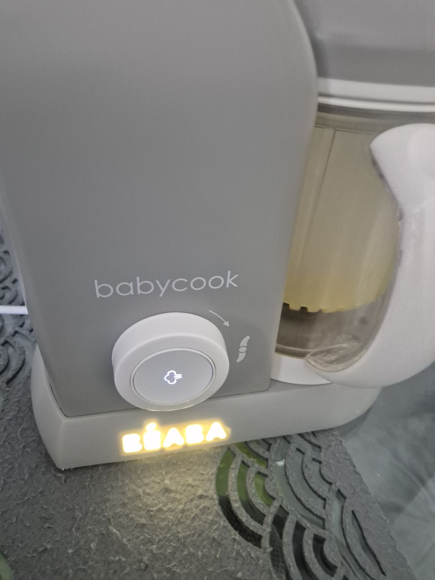 Beaba Baybycook Grey 4w1 + koszyczek do gotowania ryżu i makaronu