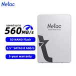 Nowy Dysk SSD NETAC 128GB 3D NAND SATA III 560mb/s Laptop PC Kraków