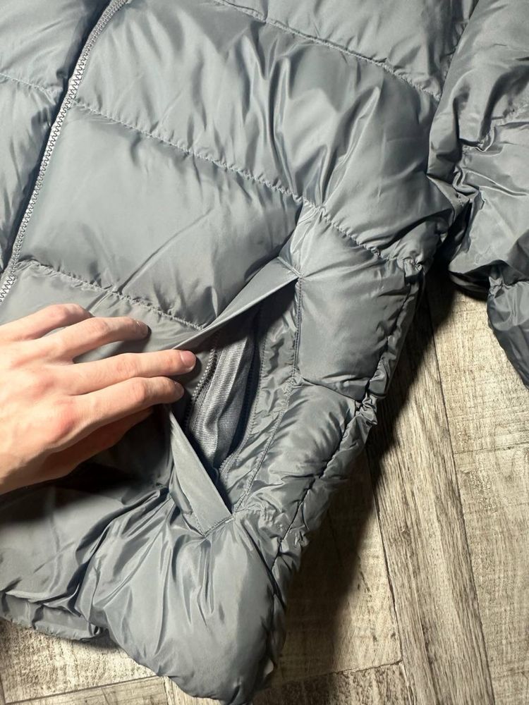 Куртка Adidas Tonal hooded puffer grey
