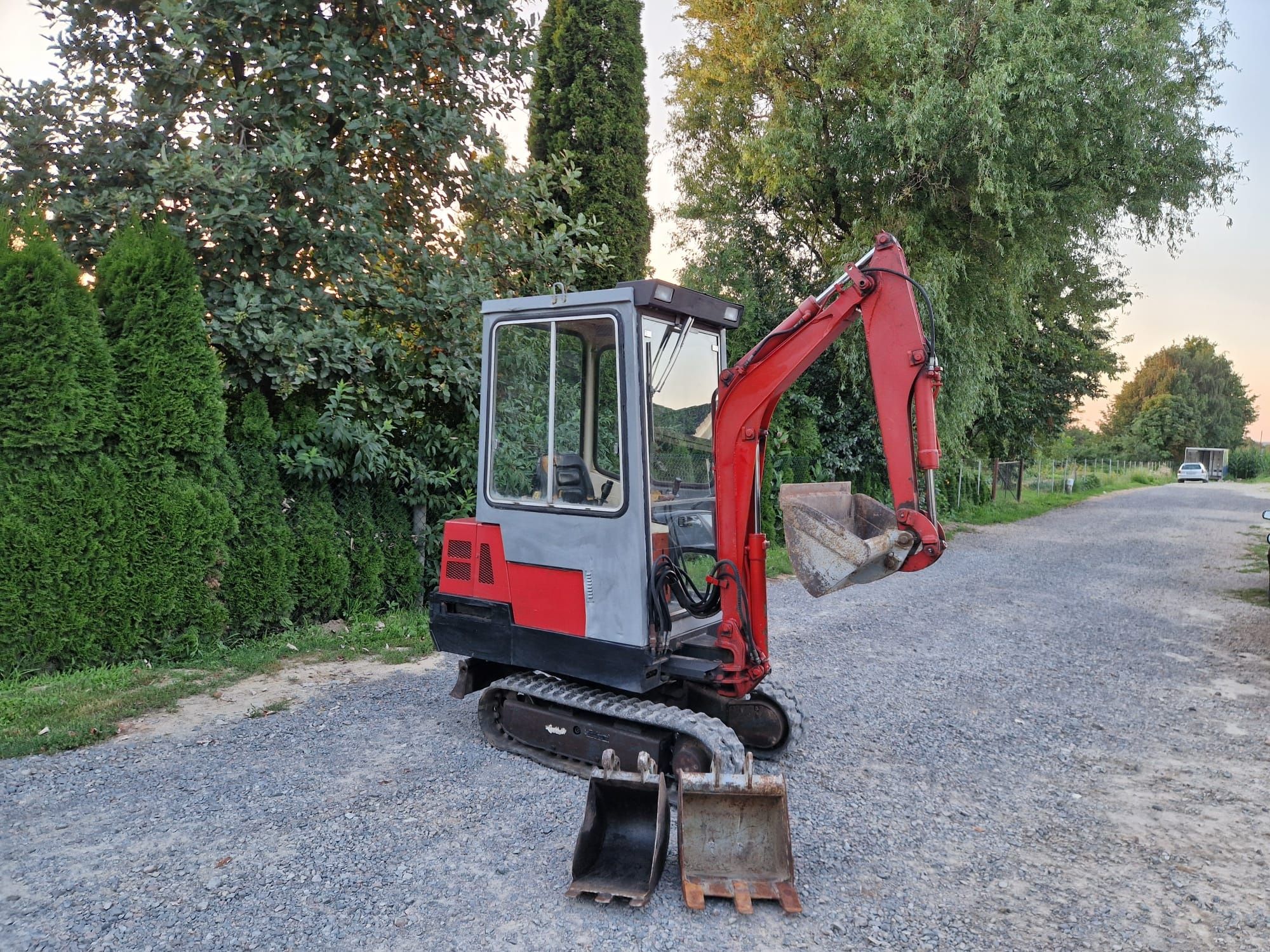 Minikoparka TAKEUCHI TB 15A 3 łyżki