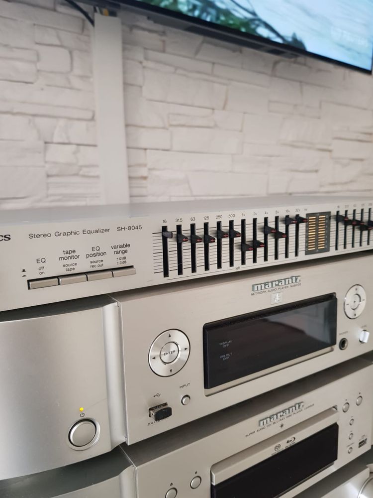 Equalizer technics SH-8045 srebrny
