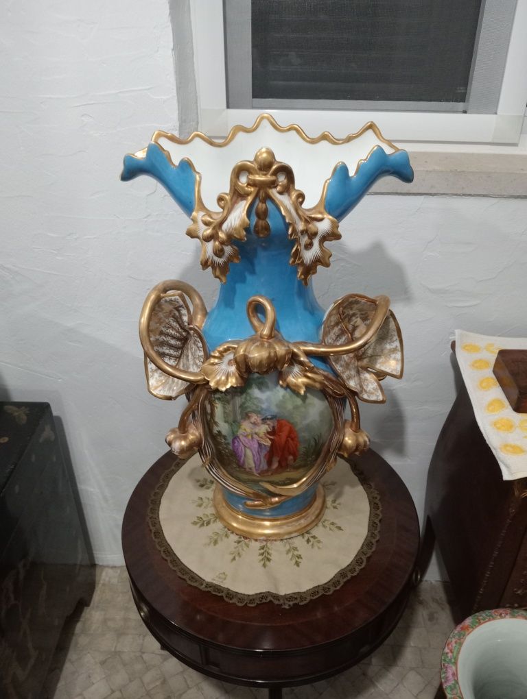 2 Jarras de percelana francesa xlx