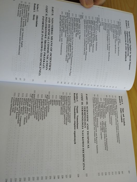 English in science and Technology - wybór specjalistycznych terminów