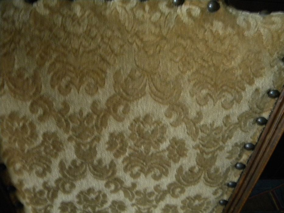 ludwikowskie stylowe krzesła trony tapicerowane na sprężynach