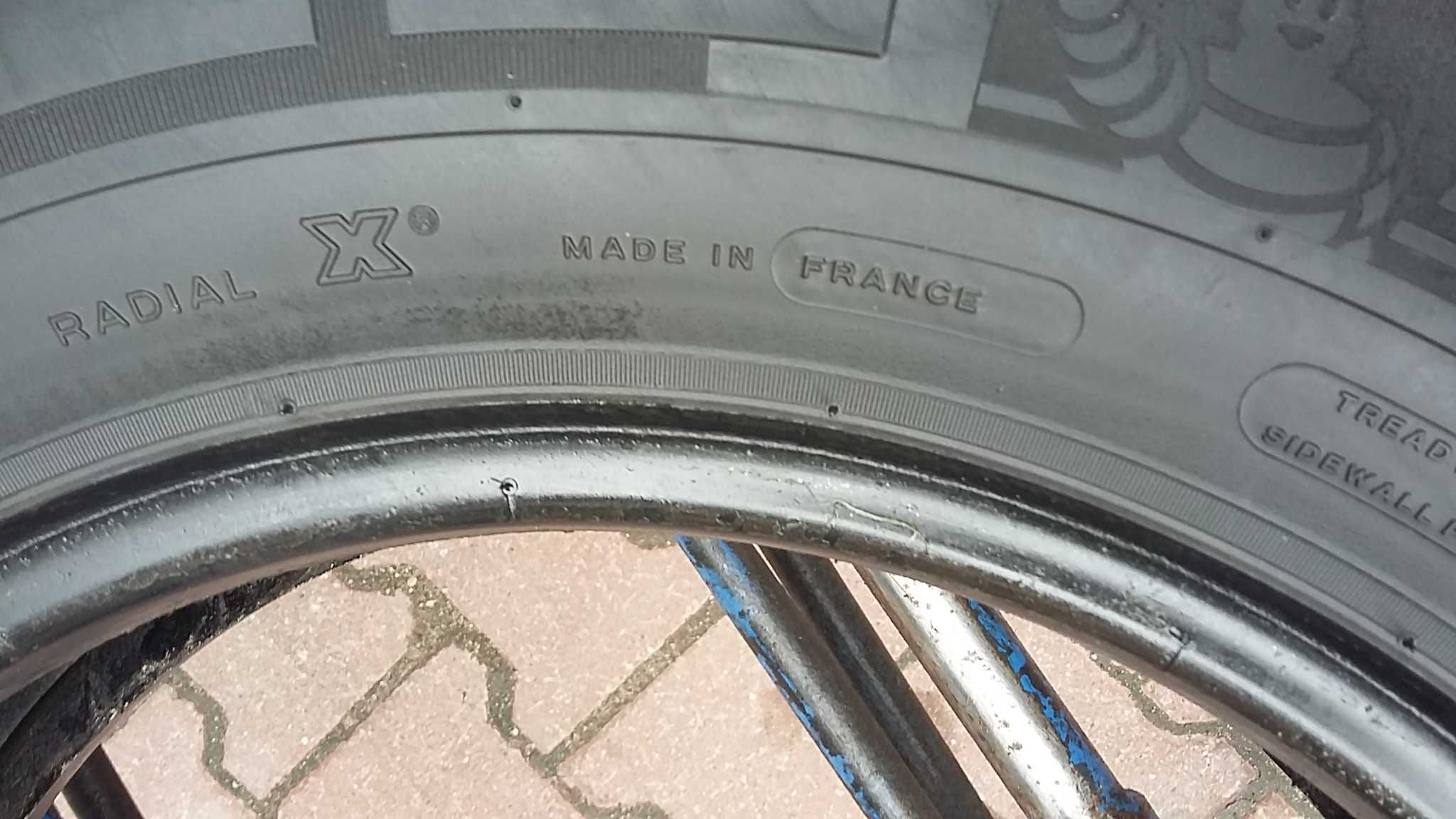 opony dostawcze 205/75R16C Michelin 2019r lato