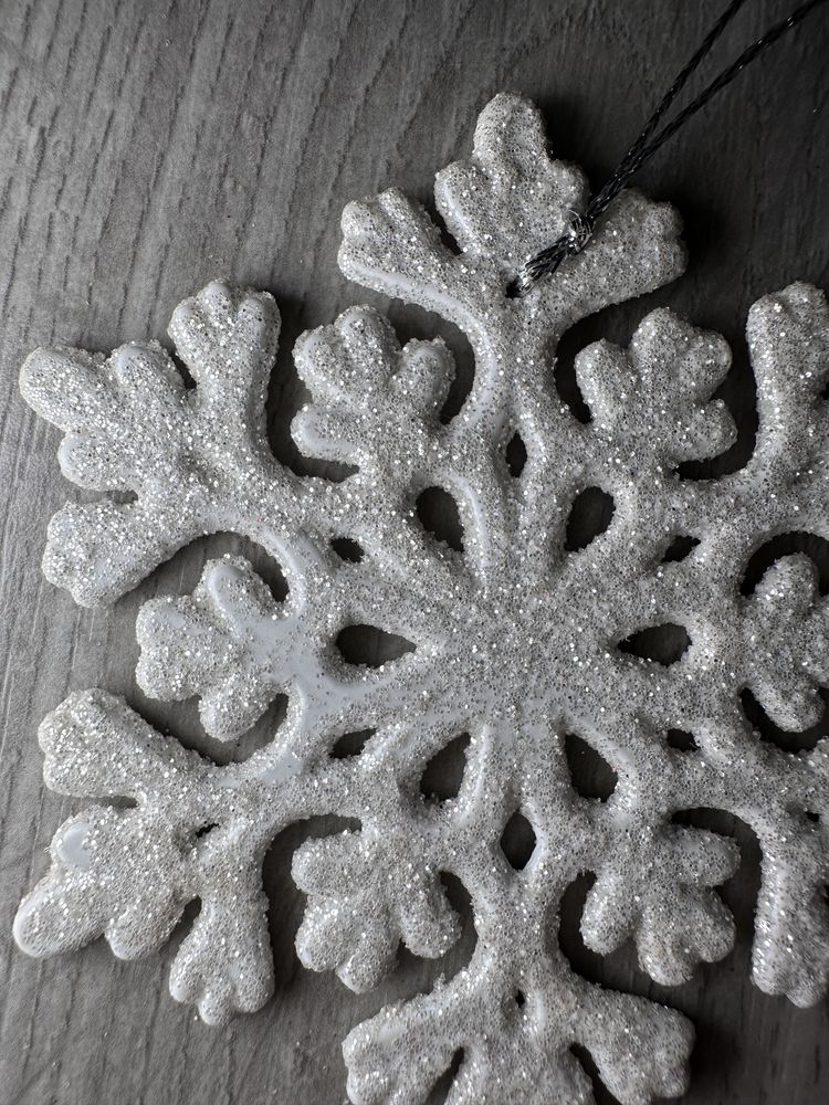 Enfeite Floco Neve Natal