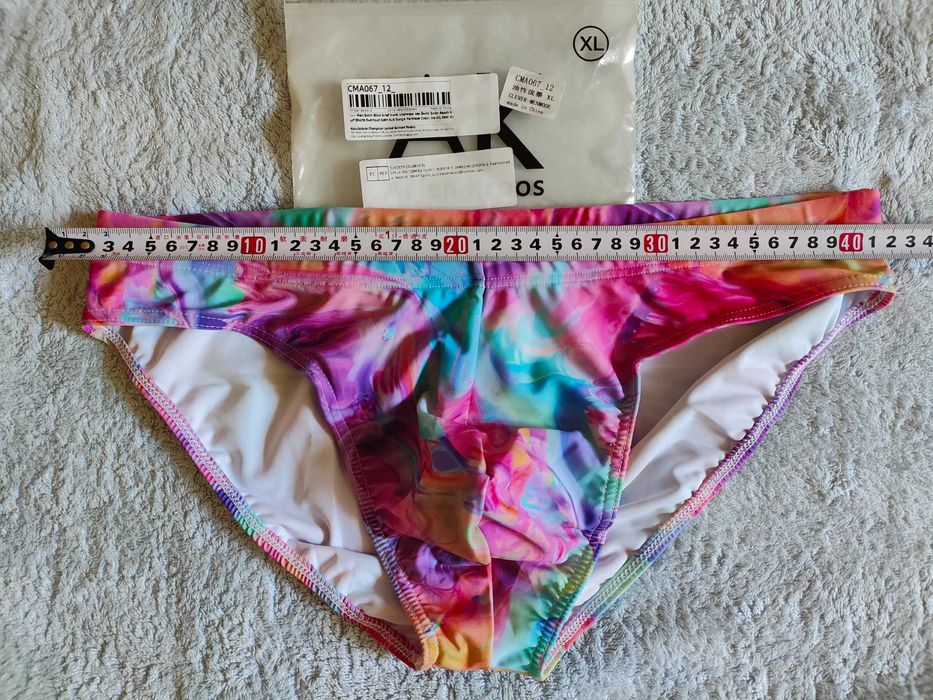 плавки пляжные боксёры Ice Silk ультратонкие широкие узкие бельё