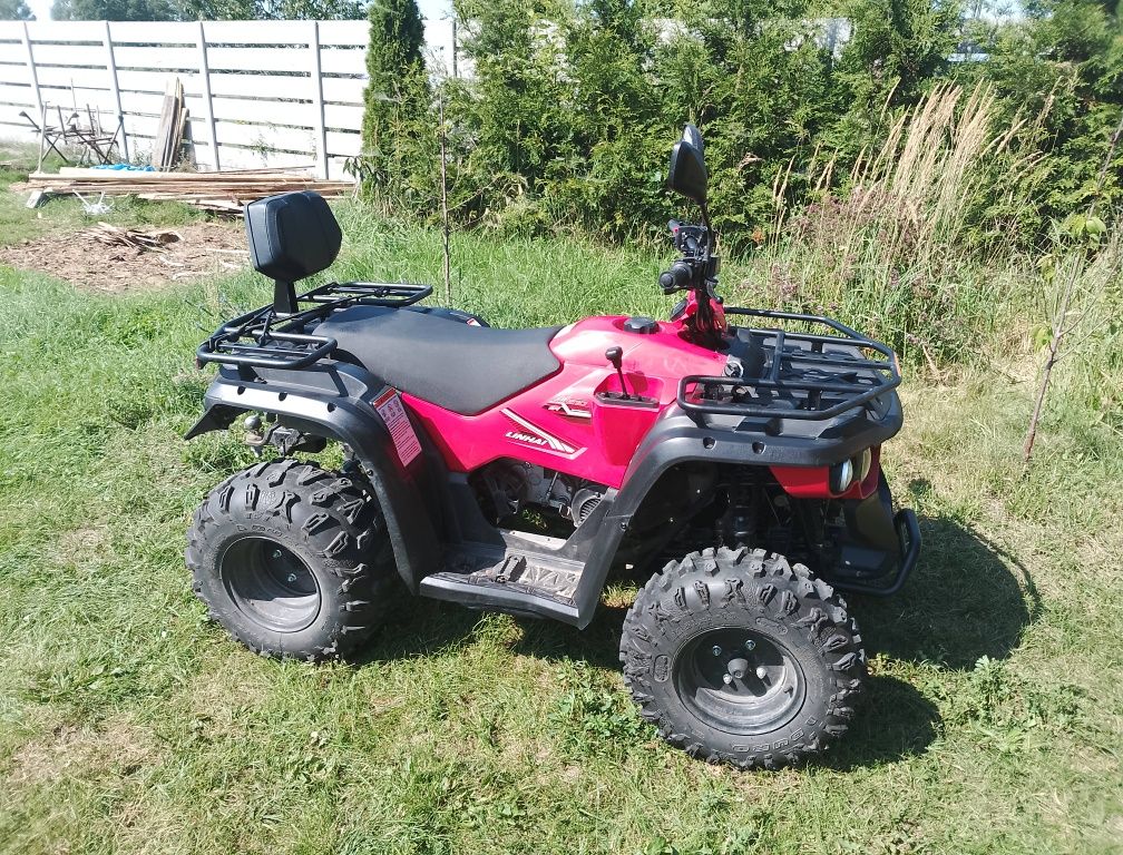 Linhai 210 quad 2023 rok zarejestrowany na gwarancji