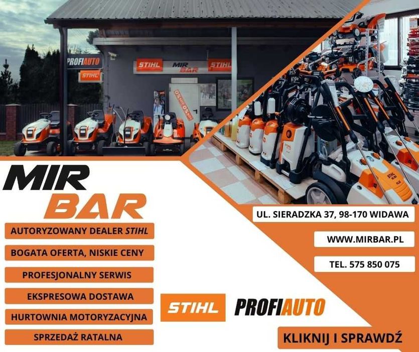 Robot koszący Stihl RMi 632P Nowy Gwarancja Montaż niezawodny model