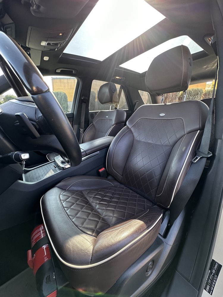 Салон сидіння AMG Designo W166 ML шкіра кожа наппа сиденье