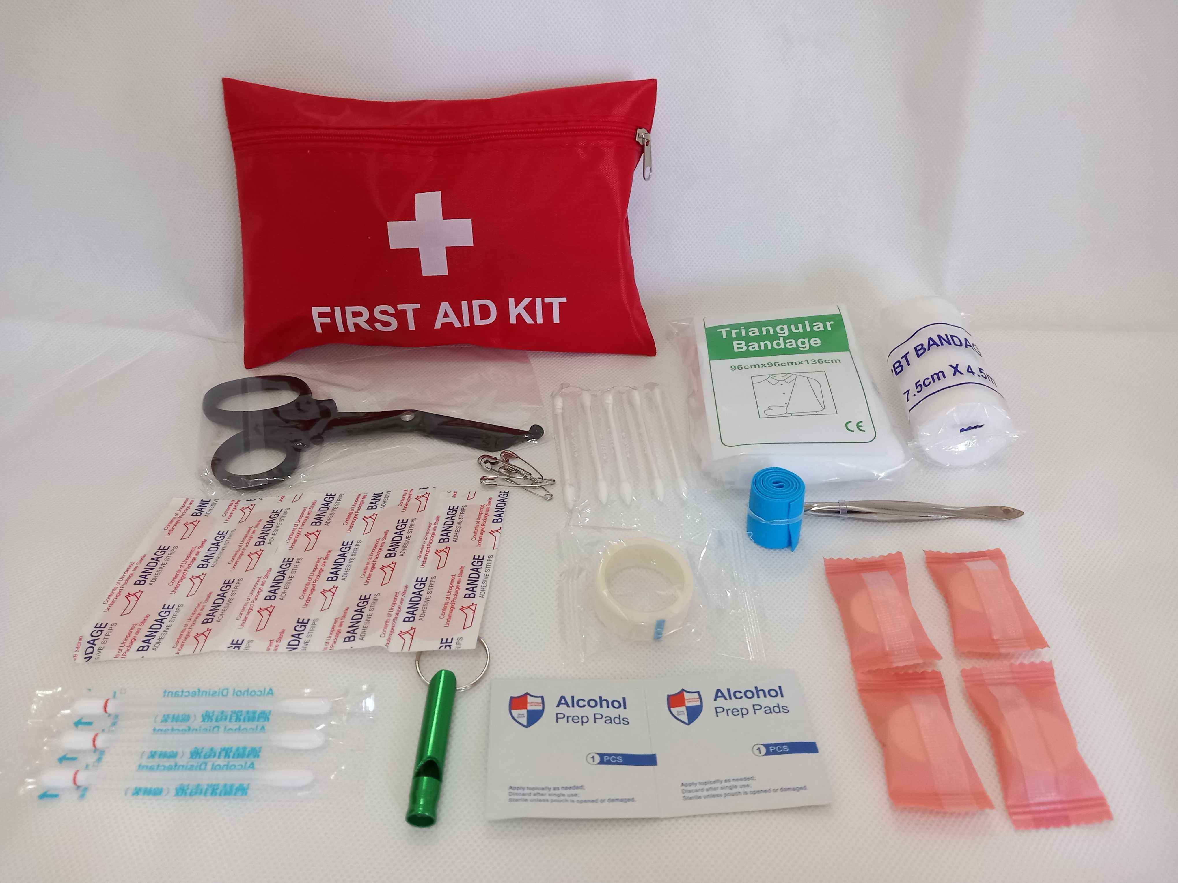 Kit médico de primeiros socorros