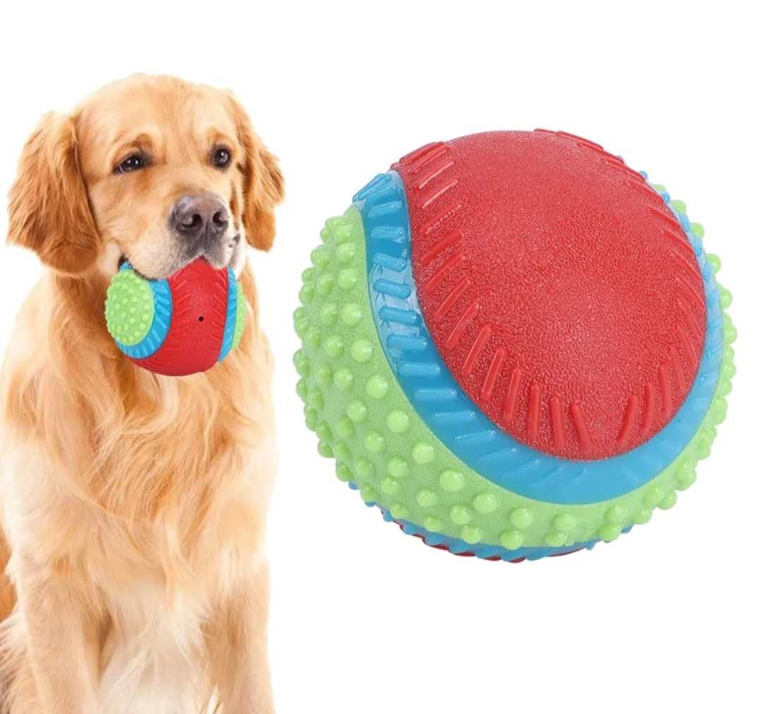 Игрушки для собак мячи с птщалкой и без