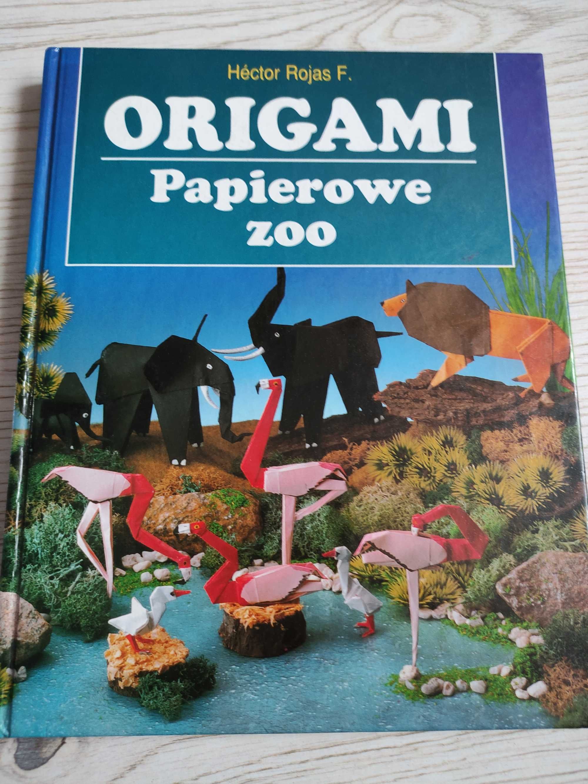 Książka Origami papierowe zoo Hector Rojas