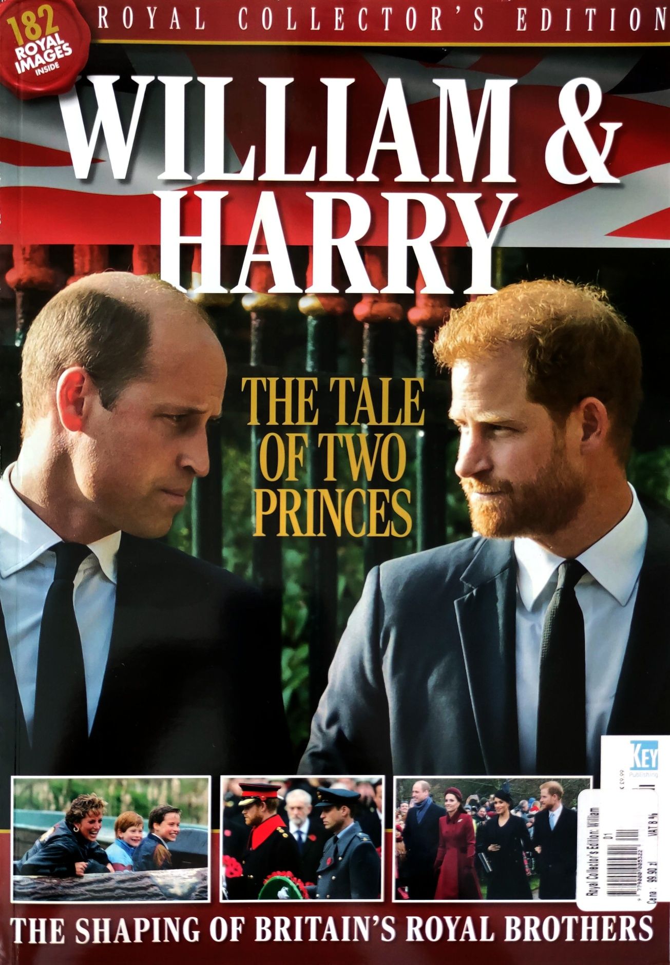 Royal Collector's Edition Opowieść o dwóch księciach: William&Harry al