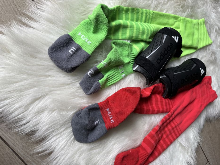 Ochraniacze Adidas skarpety piłkarskie rozm. 31-34