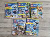 Lego city gazetki 5 sztuk
