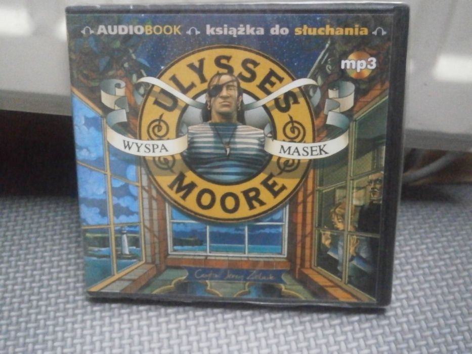 Zestaw nowa książka Ulysses Moore Dom luster + audiobook Wyspa masek