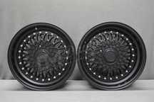 Felgi DARE RS 15" 7J ET20 + 8J ET15 4x100 / 4x108 Matt Black