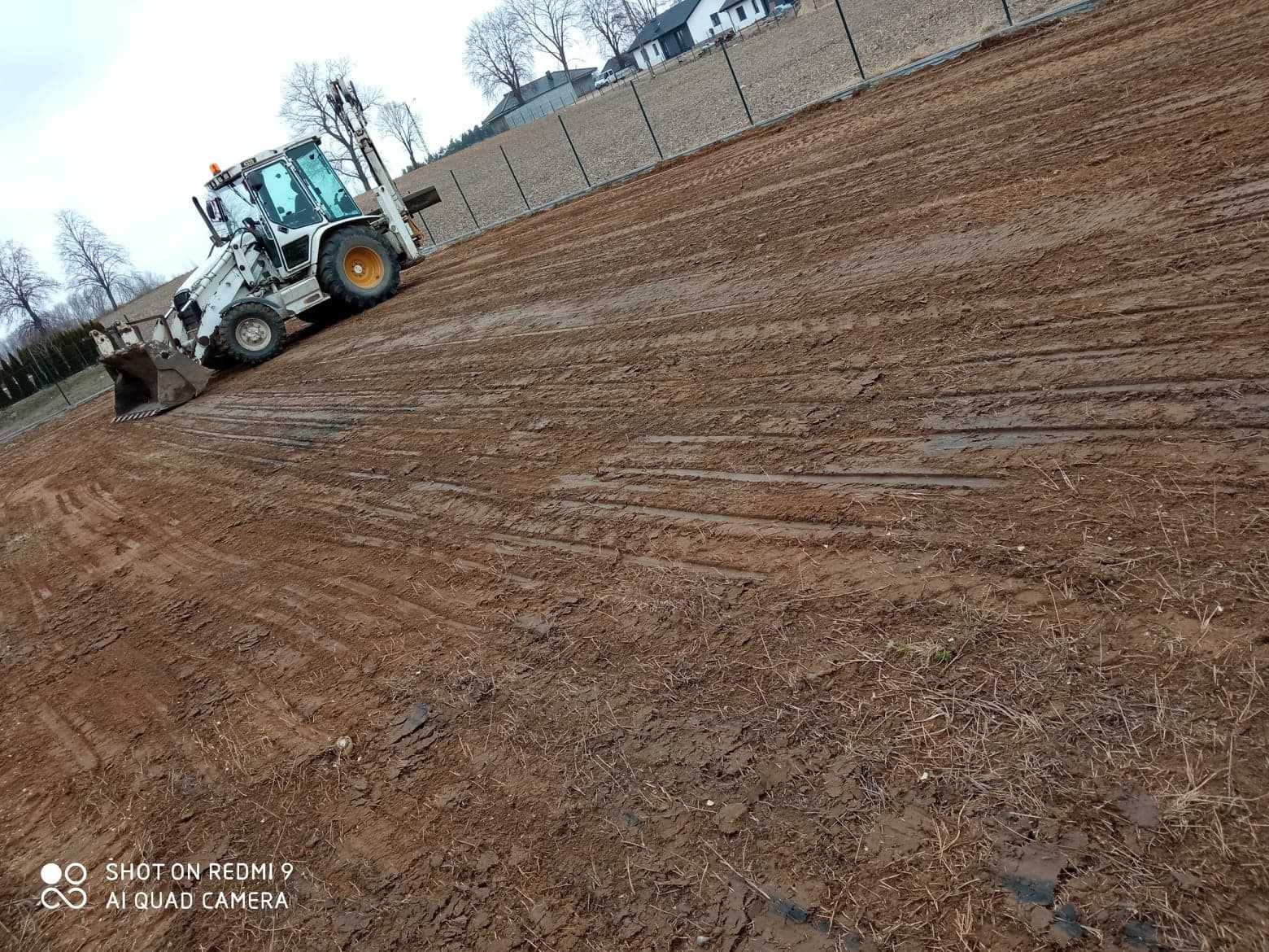 Usługi minikoparka, koparko ładowarką, transport-Roboty ziemne