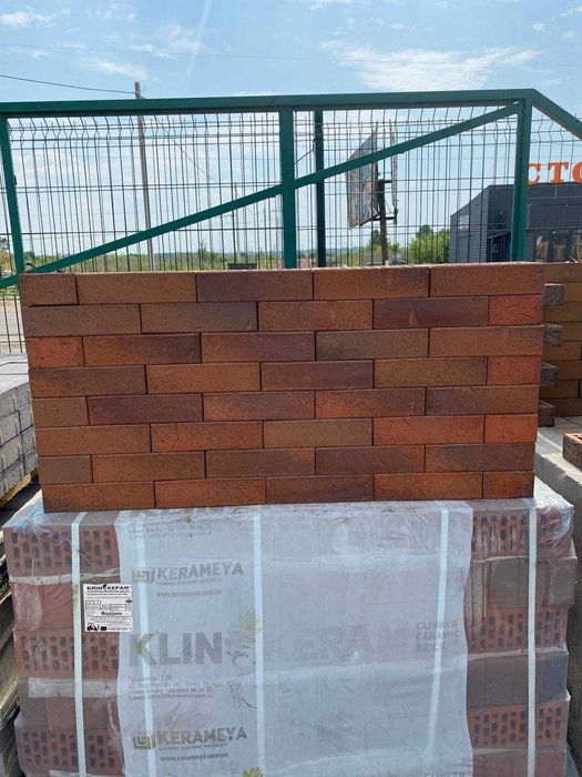 Цегла КлінКерам облицювальна F100-150, клинкерный кирпич цегла лицьова