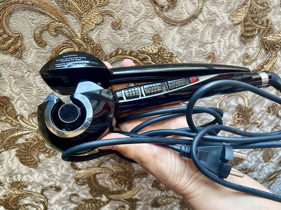 Автоматична плойка BABYLISS PRO. Праска для волосся. Фен.