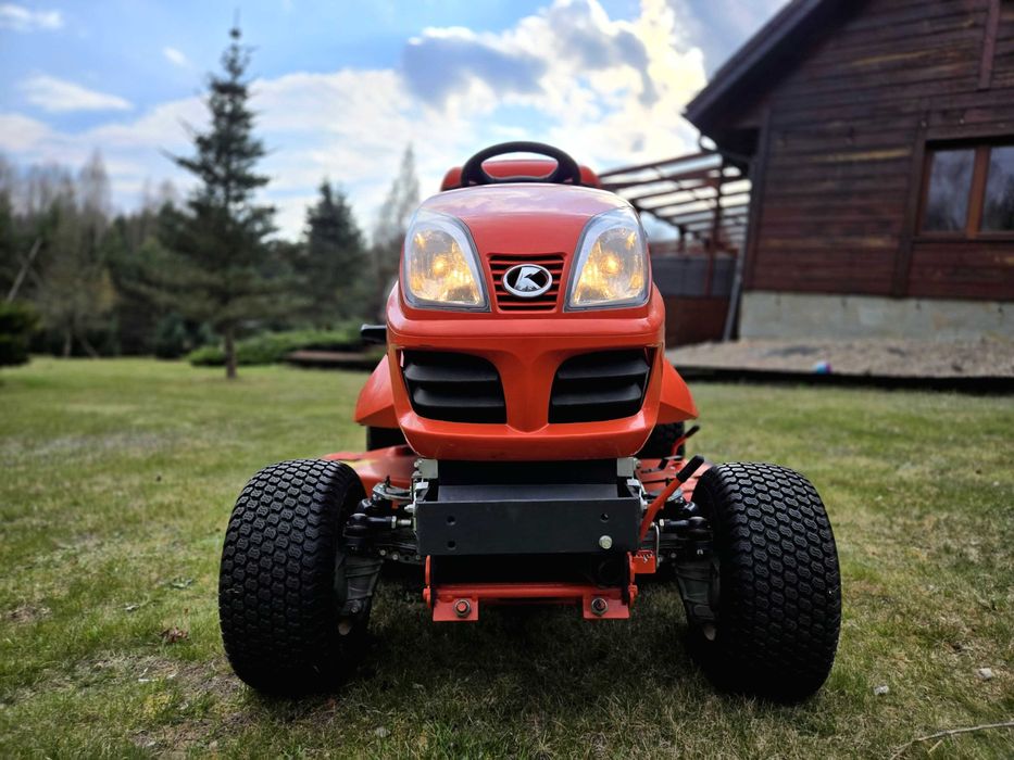 Kubota GR2120 – Kosiarka traktorek 4x4, stan IDEALNY, tylko 119,5 mth