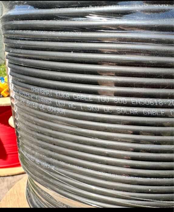 Сонячний Кабель 1*4мм kuka cabel