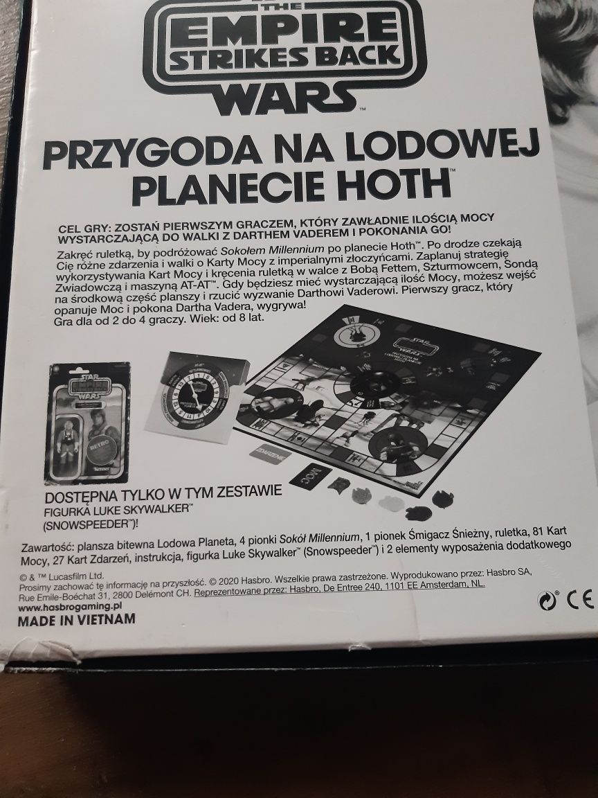 Star Wars gra planszowa "Przygoda na lodowej planecie Hoth"