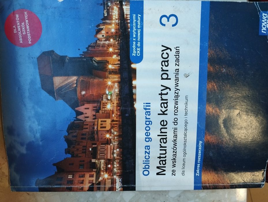 Oblicza geografii. Maturalne karty pracy kl.3