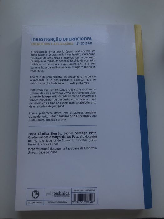 LIVRO - Investigação Operacional
