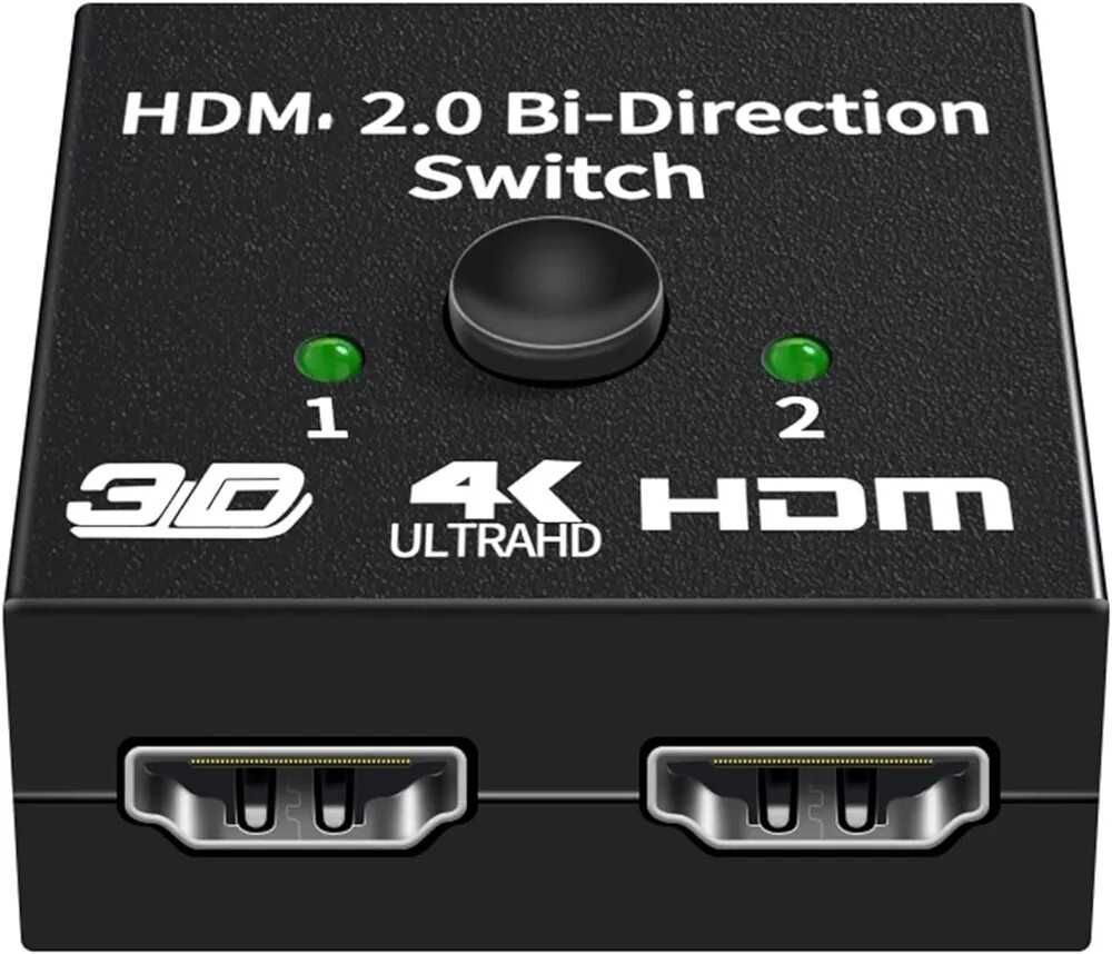 2w1 - rozgałęźnik HDMI 1x2 / sumator HDMI 2x1