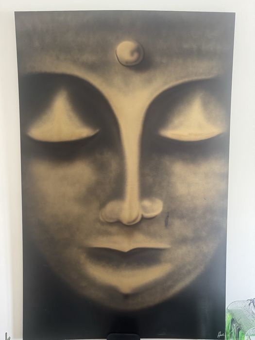 Quadro em tela buda