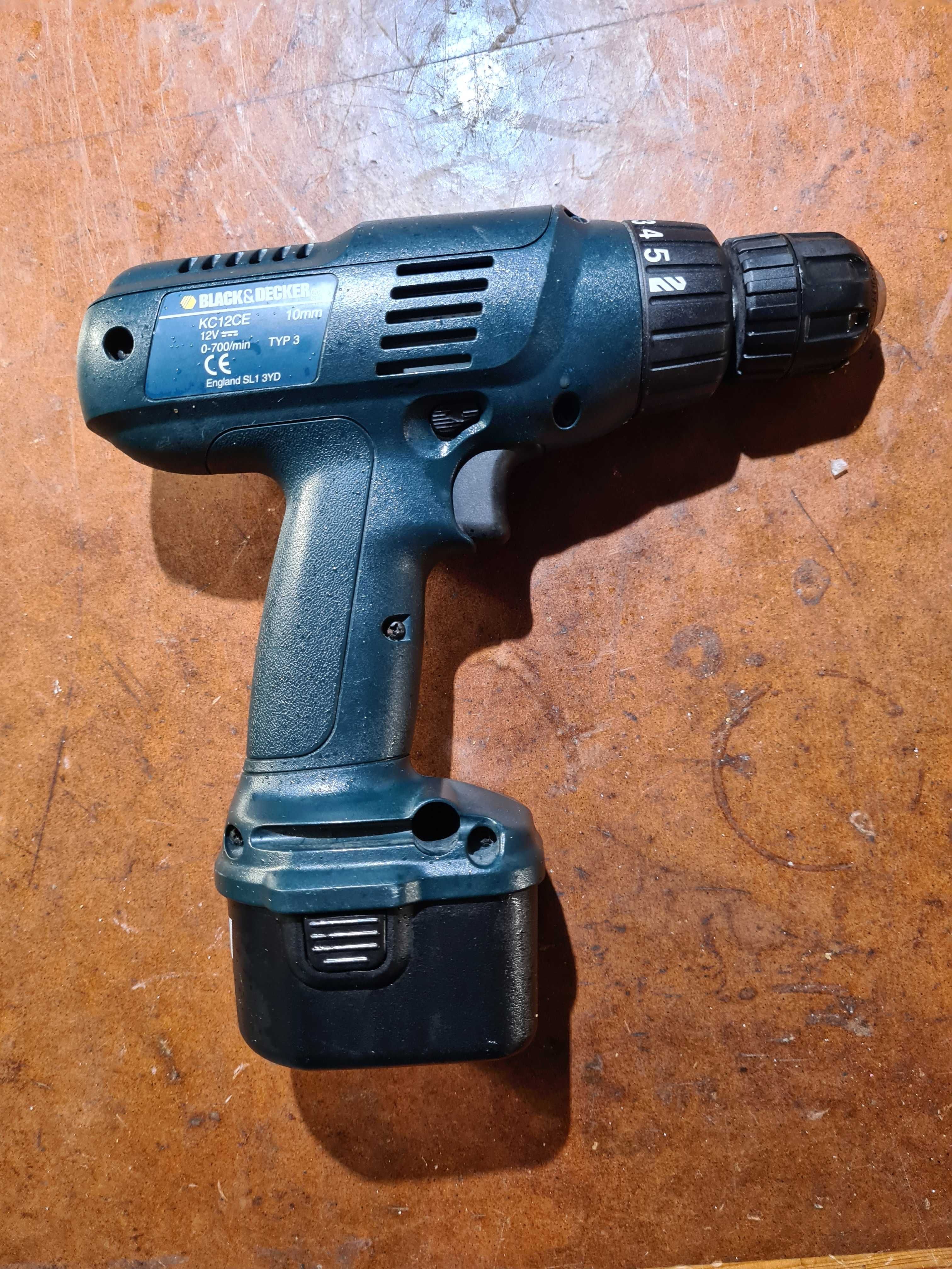 Berbequim black and decker sem fios - Não tem carregador, perdido