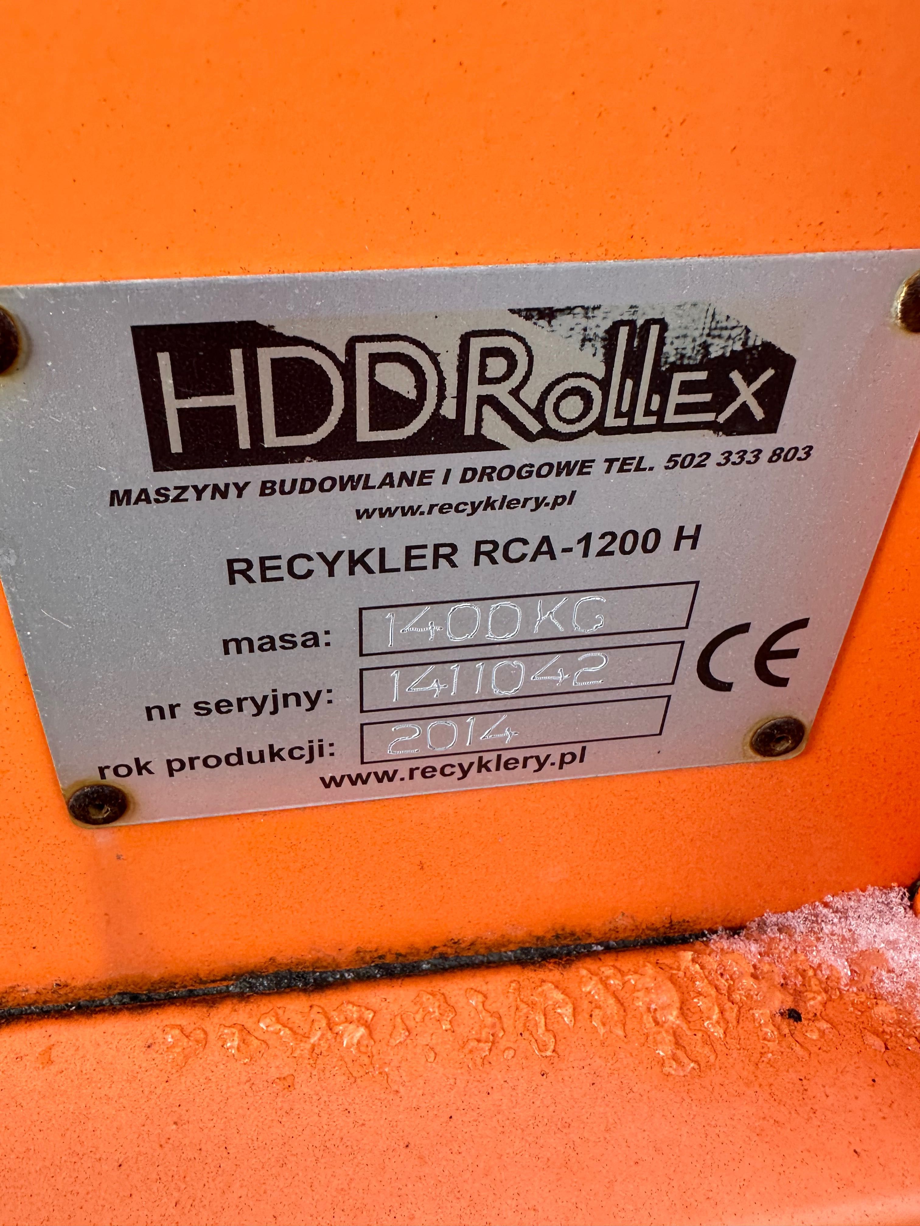 Recykler GŁOWACZ do masy bitumicznej !! Idealny 2014 ROK!!