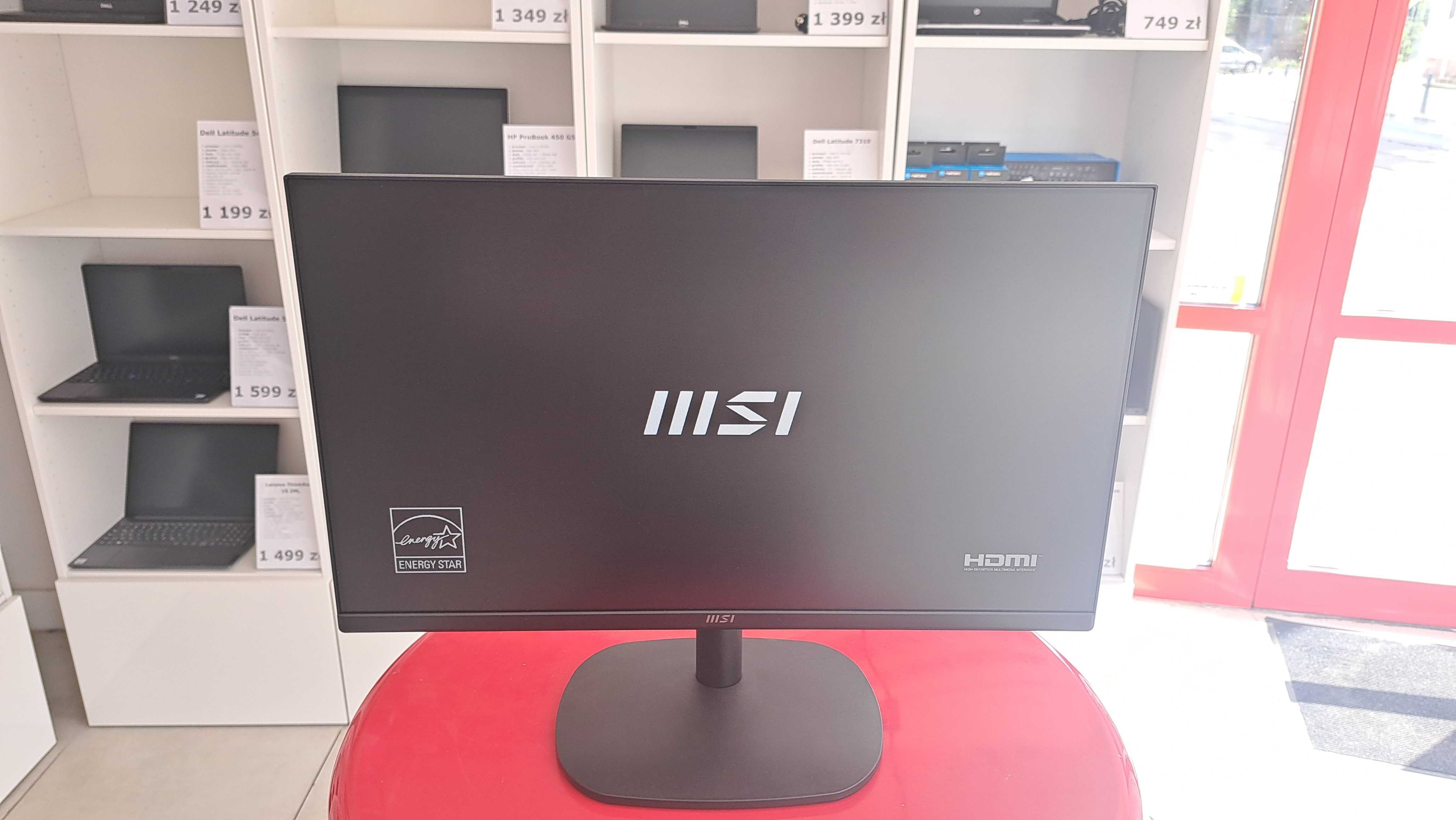 Nowy Monitor MSI PRO MP245V FullHD 100Hz 1ms Gwarancja 24 Miesiące